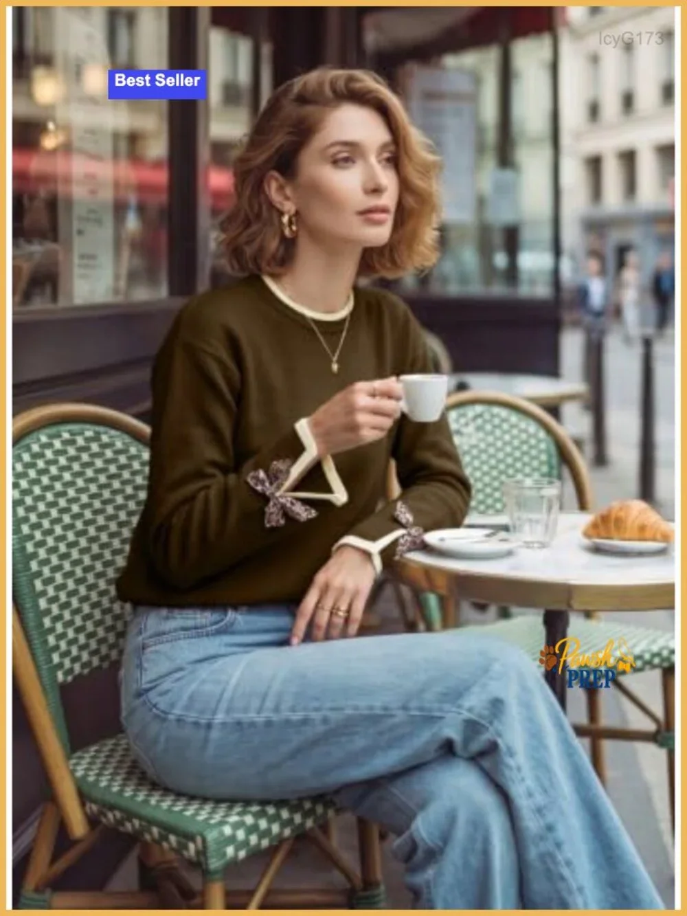 Womens Leopard Print Bow Long Sleeve Knit Pullover Sweater Fall Tops Loose Fit